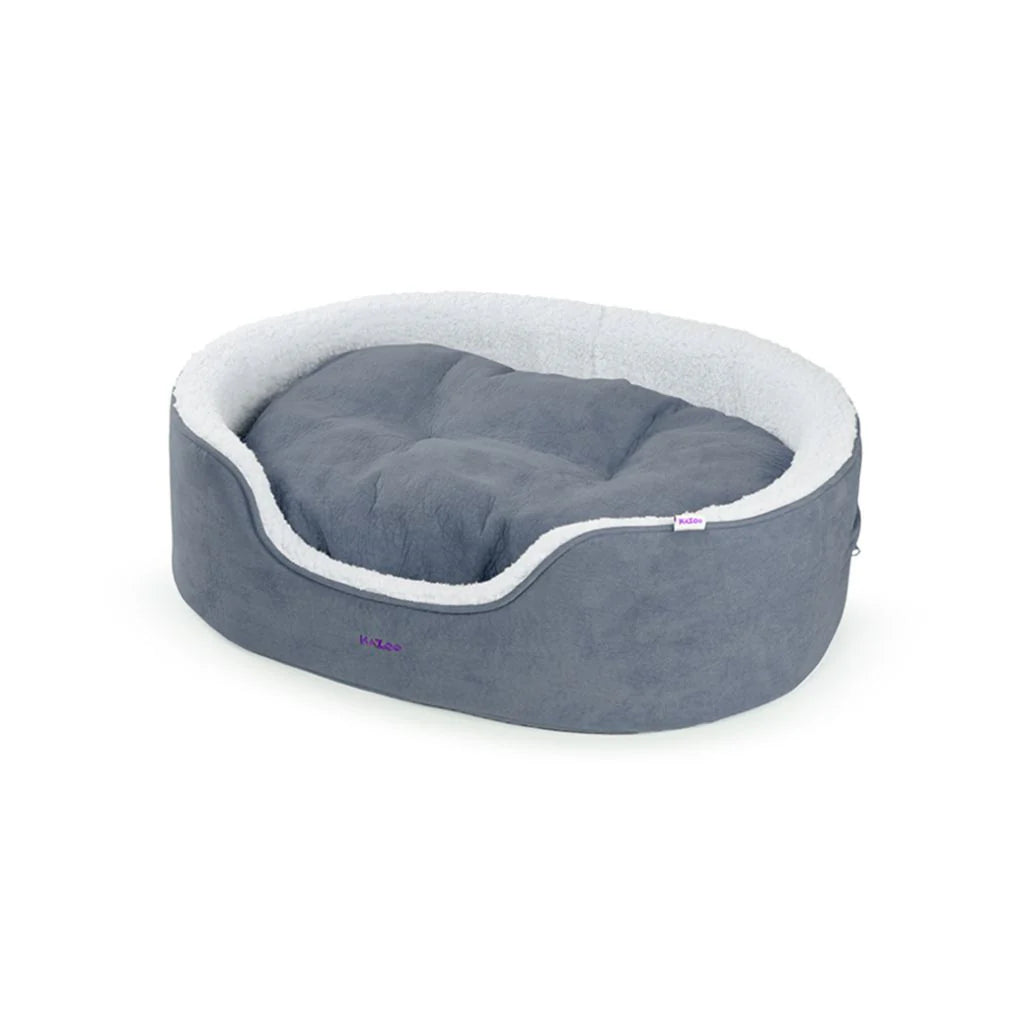 Kazoo Manhattan Bed Grey/White