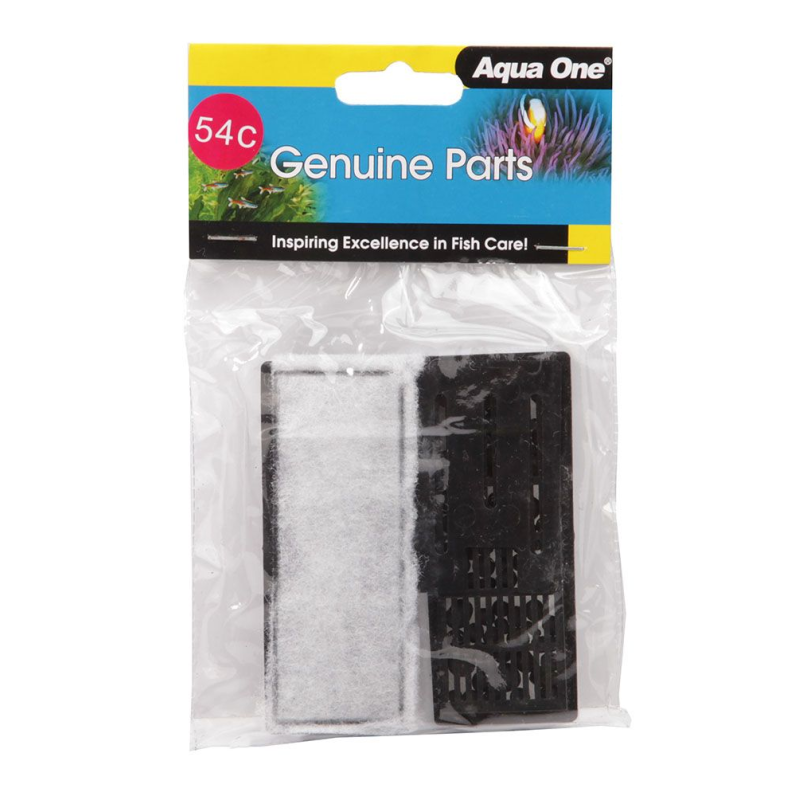 Aqua One Replacement Carbon Cartridge ClearView 100 2pk 54C (25054C)