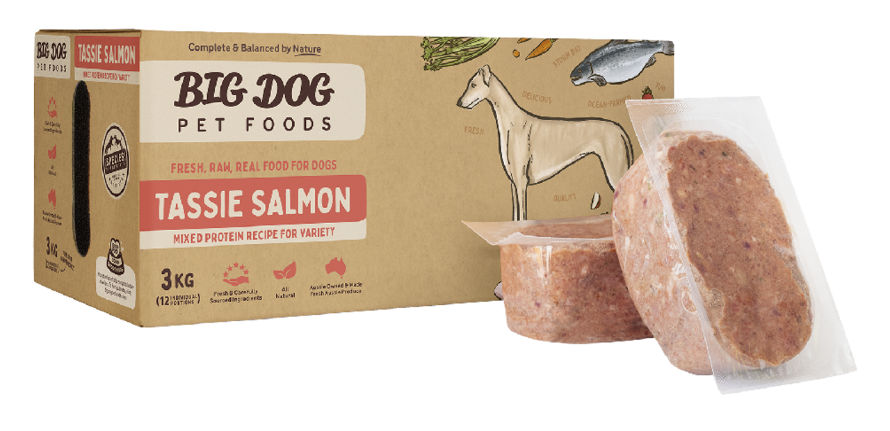 Big Dog Pet Foods Raw Diet Tasmanian Salmon (PICK UP IN STORE ONLY)
