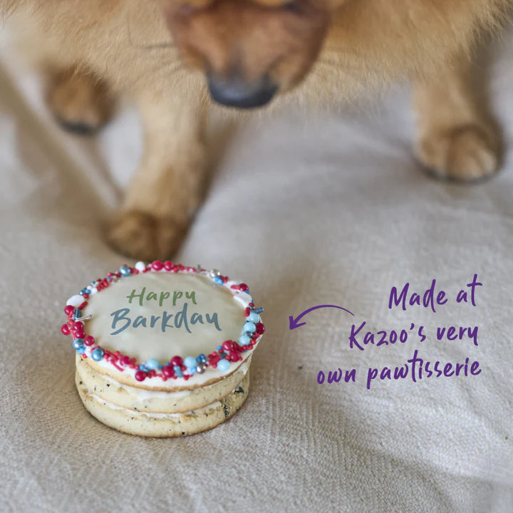Kazoo Barney's Barkery Dog Birthday Biscuit