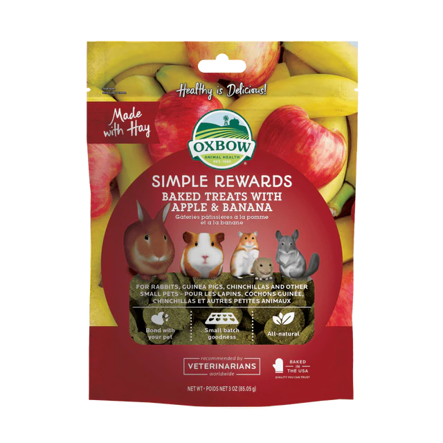 Oxbow Simple Rewards Apple and Banana