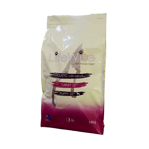LifeWise Turkey Puppy Dog Food Grain Free stage 3