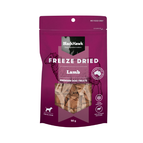 Black Hawk Freeze Dried Lamb 50g