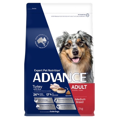 ADVANCE DOG ADULT MEDIUM BREED TURKEY
