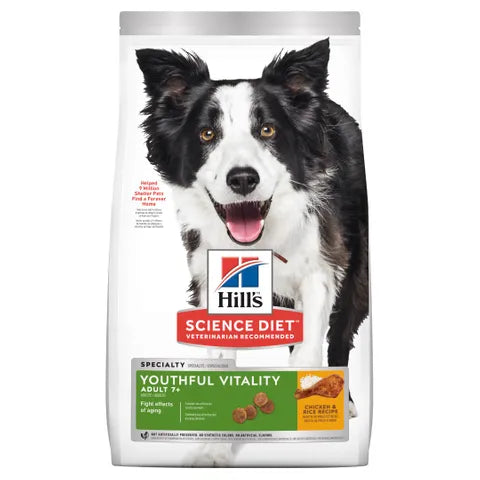 Hill's SCIENCE DIET ADULT YOUTHFUL VITALITY 7+ CHICKEN 5.67KG