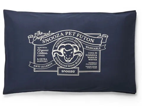 SNOOZA ORGANIC FUTON BLUE