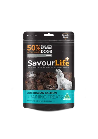SAVOURLIFE SALMON TRAINING TREATS 150G