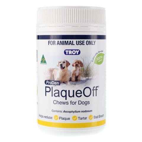 Troy PlaqueOff Chews for Dogs 100 chews