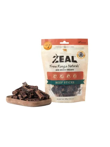 Zeal Air Dried Beef Sticks 125g