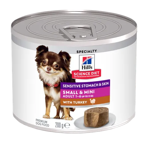 HILL'S SCIENCE DIET SENSITIVE SMALL MINI 12X200G