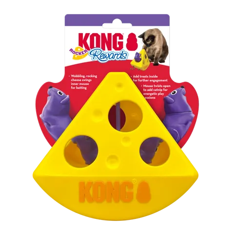 KONG CAT Rewards Rocker Cheese