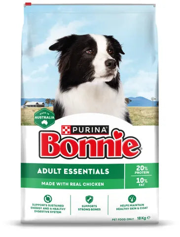 BONNIE Adult Essentials Chicken Dry Dog Food 18kg