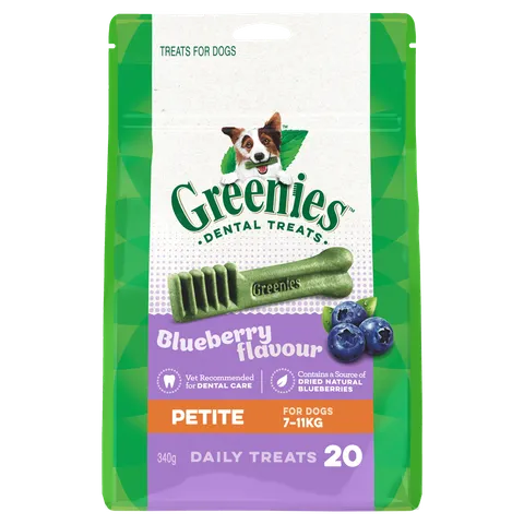 GREENIES BLUEBERRY PACK 340G PETITE