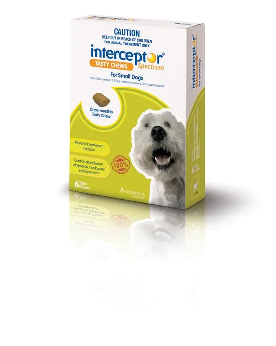 Interceptor Green for Small Dogs 4-11kgs