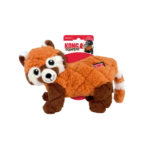KONG Scampers Red Panda Medium