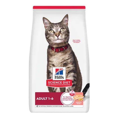 SCIENCE DIET FELINE ADULT SALMON FOOD 2.9KG