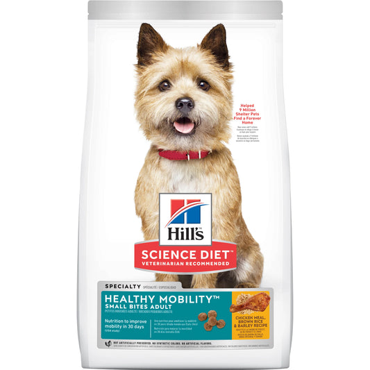 Hill's Science Diet Adult Healthy Mobility Small Bites Dry Dog Food