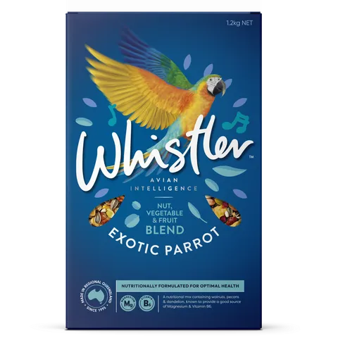 WHISTLER GOURMET BLEND EXOTIC PARROT 1.2kg