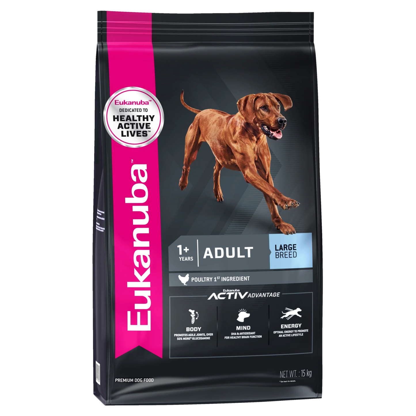 Eukanuba Large Breed Adult Dry Dog Food 15kg