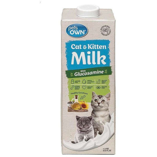 Pets Own Cats & Kitten Milk With Glucosamine