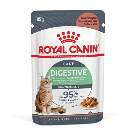 Royal Canin Digestive Care Gravy Pouches Cat Food 12x85g