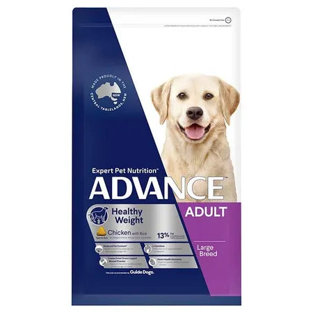 ADVANCE Adult Healthy Weight Large Dry Dog Food Chicken with Rice 13kg