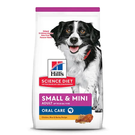 Hill's Science Diet Adult Oral Care Small & Mini Dry Dog Food