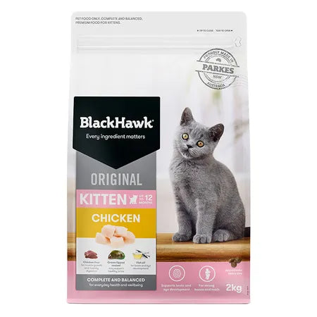 Black Hawk Kitten Original Chicken Cat Food