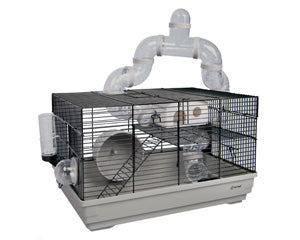 Pet One Mouse Cage Grey