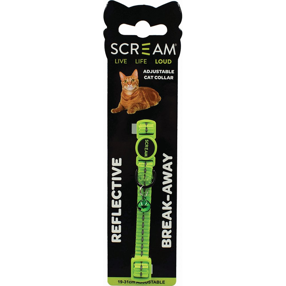 Prestige Pets Scream Cat Collar