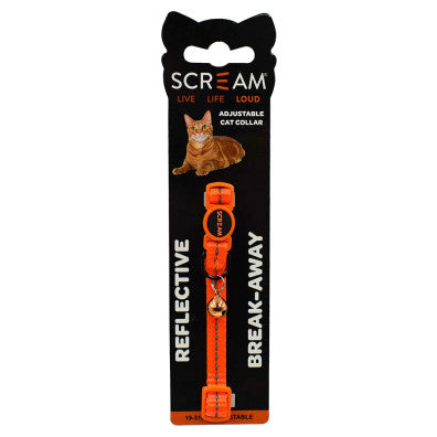 Prestige Pets Scream Cat Collar