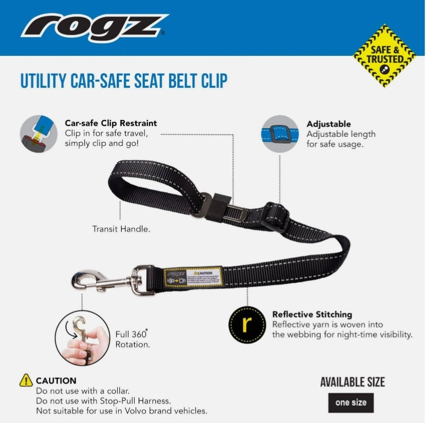 Rogz Car-Safe Seatbelt