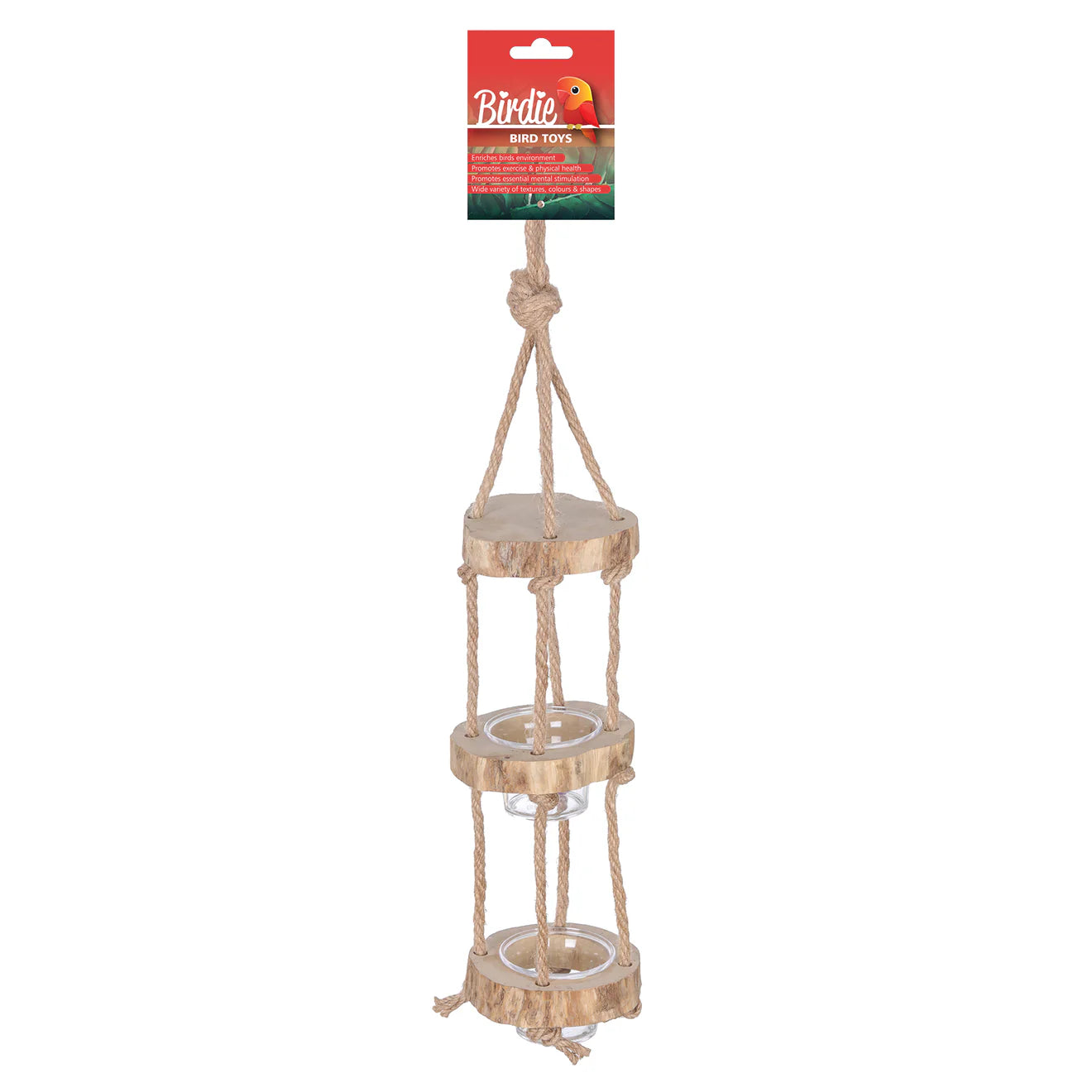 Birdie Naturals 3 Tier Java Trunk Feeder