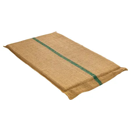 Hessian Foam Mattress – Green Stripe (Single Foam)