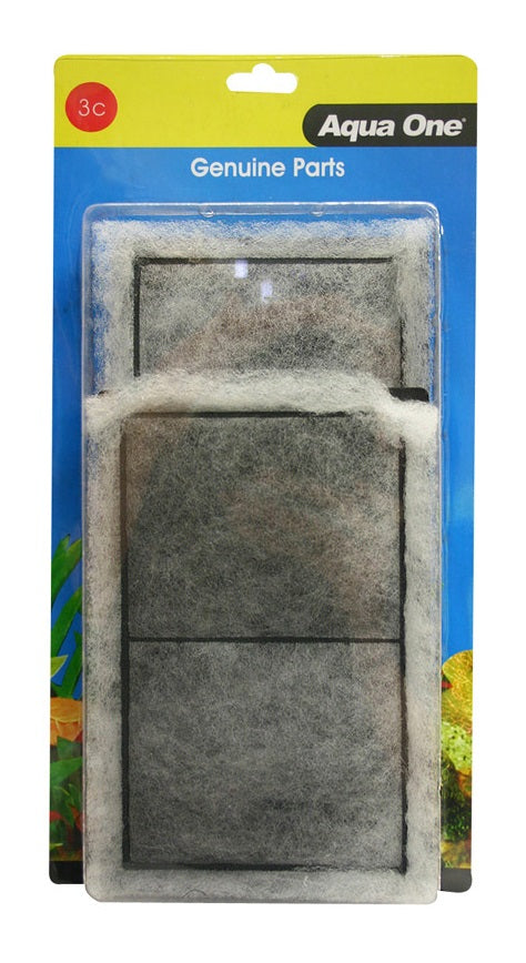 Aqua One Replacement Carbon Cartridge 2pk 3C (25003C)