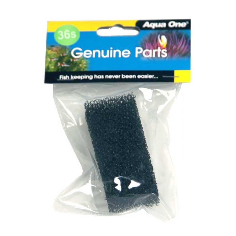 Aqua One Replacement Sponge 1pk Mini 302F 36S (25036S)
