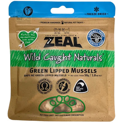 Zeal Green Lipped Mussels 50g