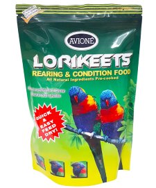 Avione Lorikeet Rearing and Condtion Food