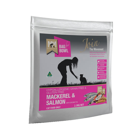 Meals For Meows Mackerel & Salmon Cat Food 2.5kg