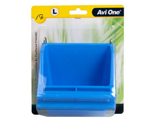 Avi One Feeder High Back With Perch Large 2pk