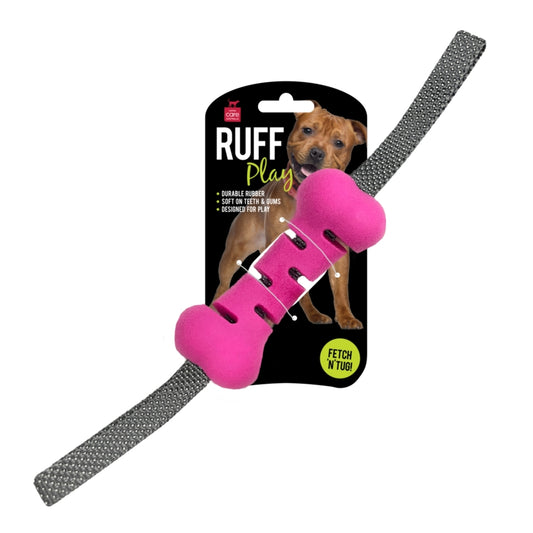 All Pet Ruff Play Fetch & Tug Bone 36cm