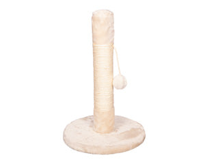 Pet One Scratching Tree Post W/ Ball Cream