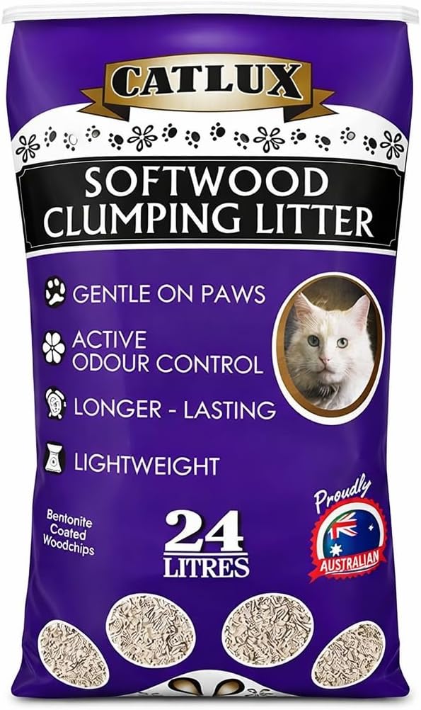 CatLux Soft Wood Clumping Litter