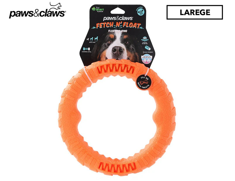 Paws & Claws Fetch N' Play Tugger Ring Large