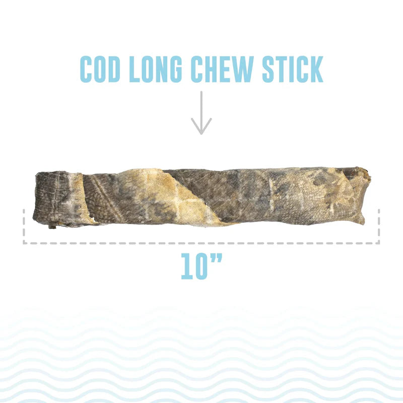 Icelandic Cod Long Chew Sticks