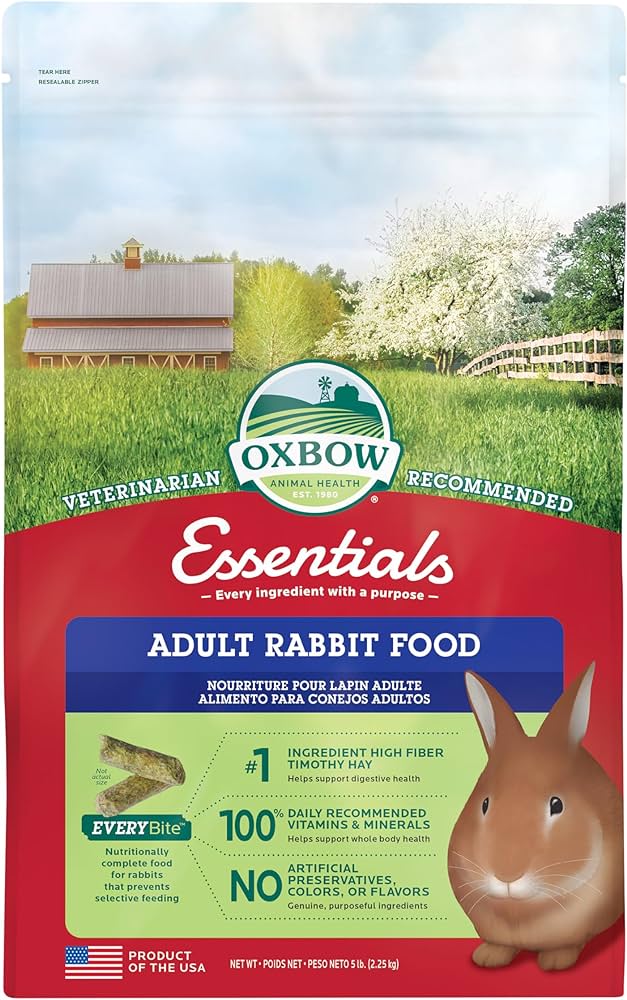 Oxbow Essentials Adult Rabbit Pellets 2.2kg