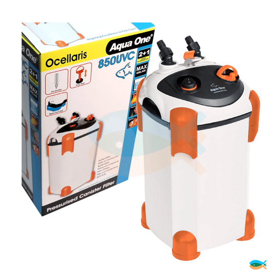 Aqua One Ocellaris 850 UVC Canister Filter 850LH
