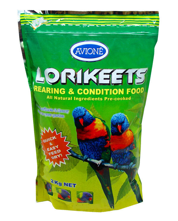 Avione Lorikeet Rearing and Condtion Food