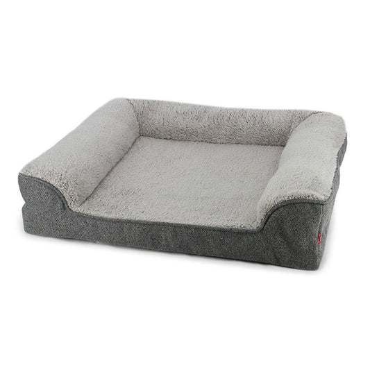 All Pet Care Its Bed Time Daydream Ortho-Lounger Grey