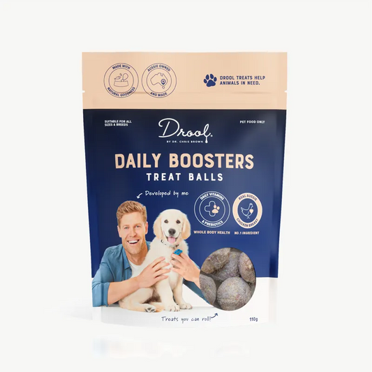DROOL BY DR CHRIS BROWN DAILY BOOSTER 110G